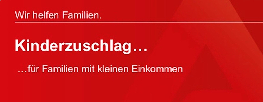 "Starke-Familien-Gesetz" - Verbesserungen beim Kinderzuschlag