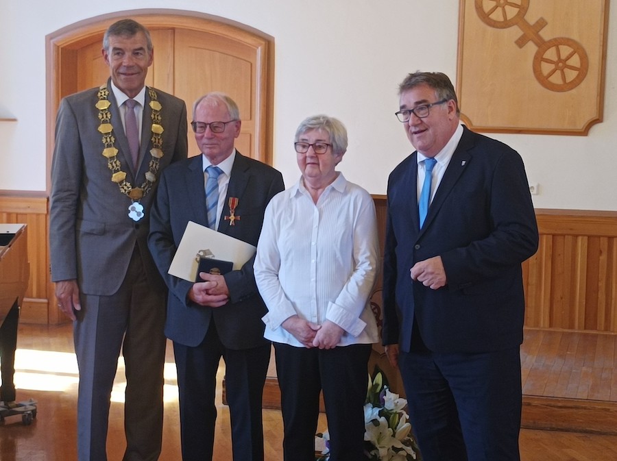 Bundesverdienstkreuz für Kolpingbruder Rudolf Amert