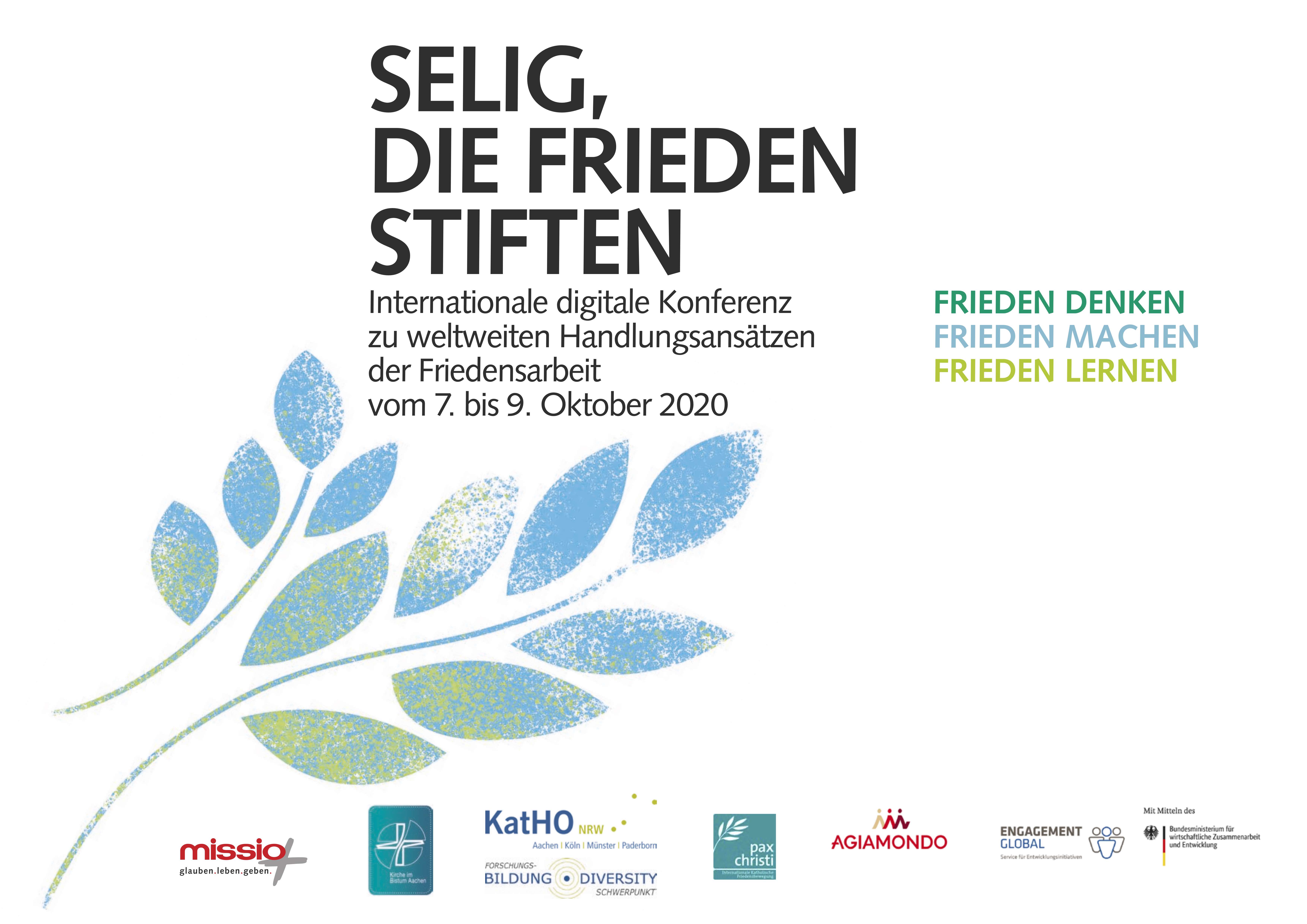Friedenskonferenz zum Weltmissionssonntag 2020